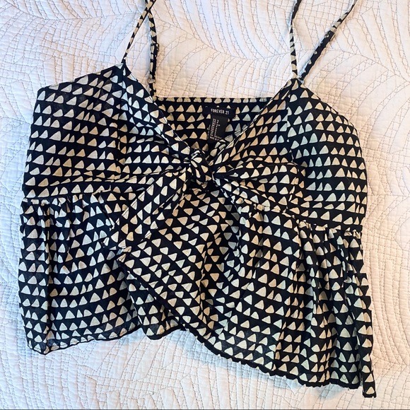 FOREVER 21 gingham summer top - Picture 5 of 5